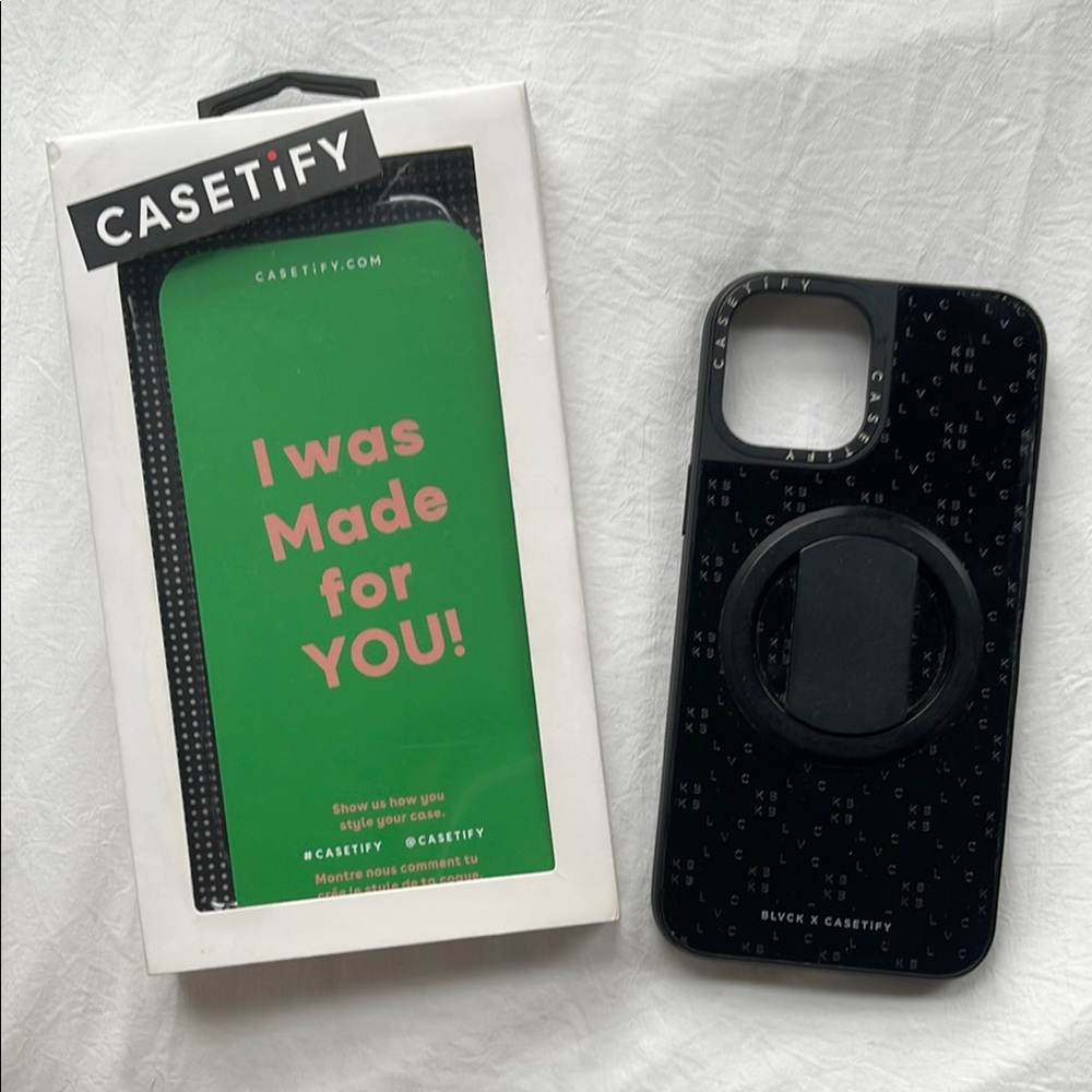 Casetify Black Phone Case